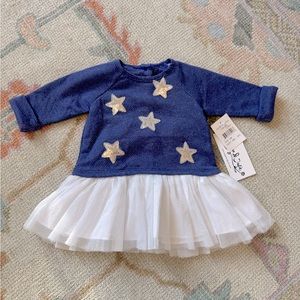 NWT Star Dress Pippa & Julie 9 month